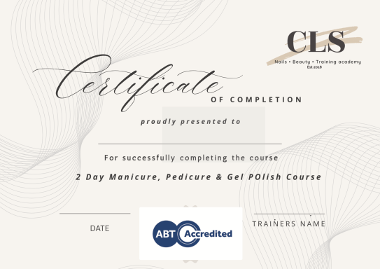 accredited training available